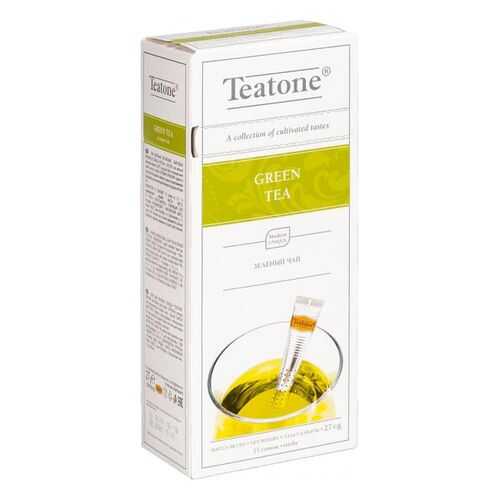 Чай зеленый Teatone байховый 15 пакетиков в Перекресток