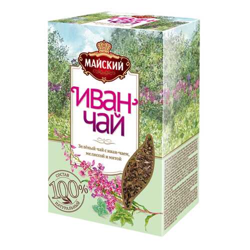 Иван-чай Майский с мелиссой и мятой, 75 г в Перекресток