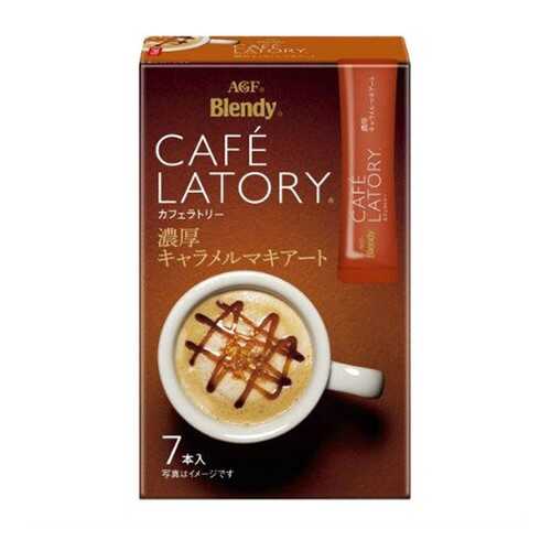Кофе AGF Cafe Latory карамель-маккиато в стиках 7*11 г в Перекресток