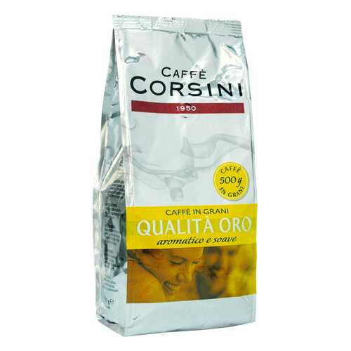 Кофе Caffe Corsini Qualita Oro в зёрнах 500 г в Перекресток