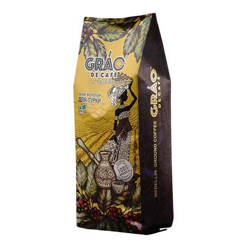 Кофе Grao De Cafe Medellin среднеобжаренный молотый 100 г в Перекресток