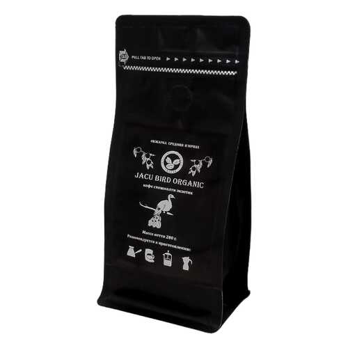 Кофе Jacu bird organic в зёрнах средней обжарки 200 г в Перекресток