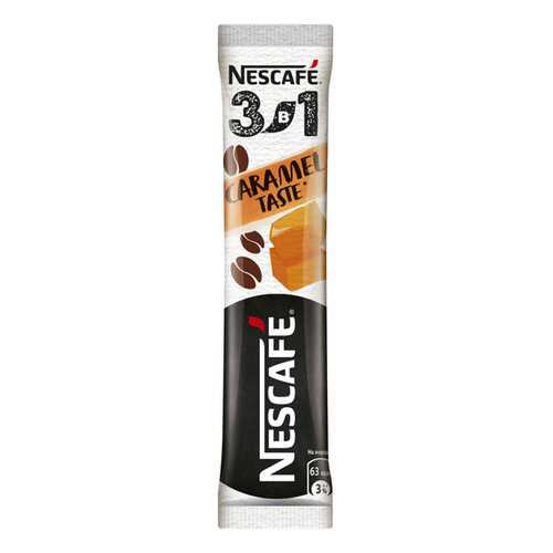 Кофе карамельный NESCAFE 3в1 растворимый порционный, 10 порций по 14.5г в Перекресток