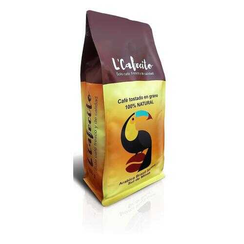 Кофе L'Cafecito Arabica brazil santoa sul de minas обжаренный 1000 г в Перекресток