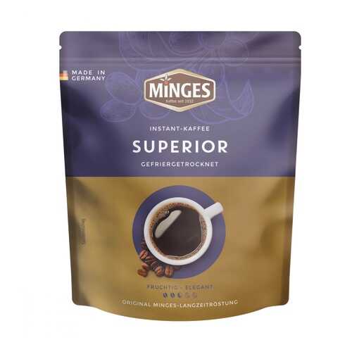 Кофе Minges Superior растворимый 200 г в Перекресток