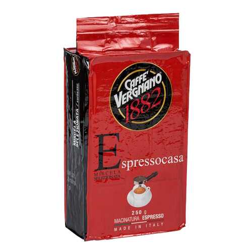 Кофе молотый Caffe Vergnano еspressocasa 250 г в Перекресток