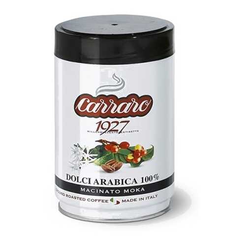 Кофе молотый Carraro Dolci Arabica ж/банка 250 г в Перекресток