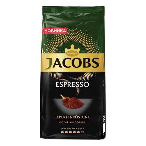 Кофе молотый Jacobs Espresso 230г в Перекресток