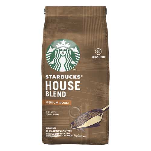 Кофе молотый Starbucks House Blend средней обжарки 200 г в Перекресток