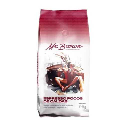 Кофе Mr.Brown Espresso Pocos De Caldas в зернах 1 кг в Перекресток
