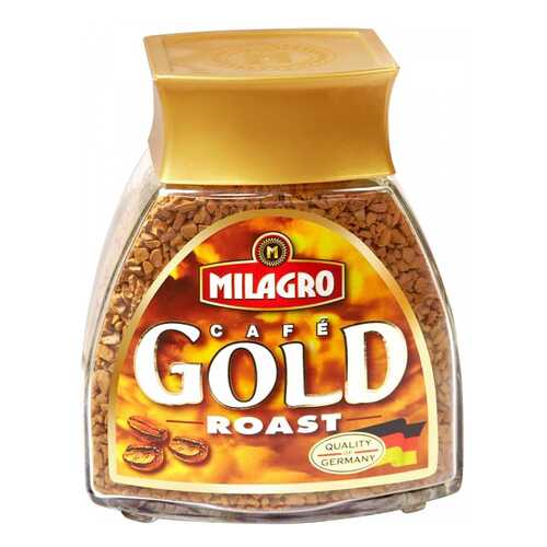 Кофе натуральный растворимый Milagro gold roast сублимированный 95 г в Перекресток