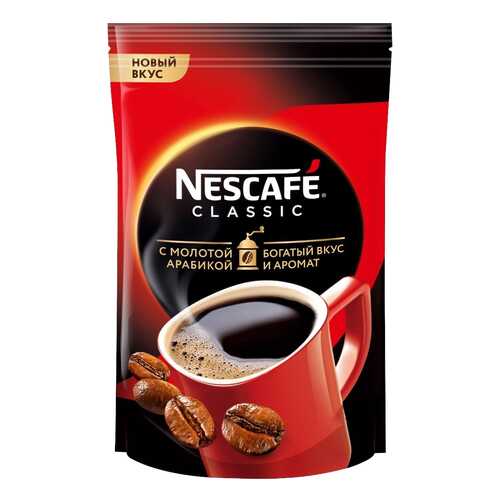 Кофе Nescafe классик гранулир натуральный растворимый с доб.мол. 190 г в Перекресток