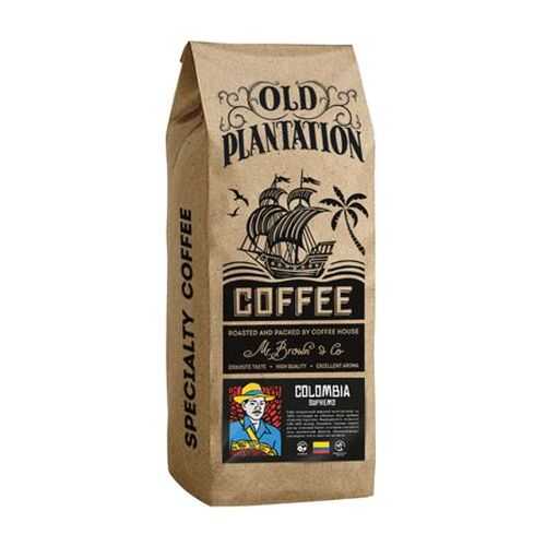 Кофе Old Plantation Specialty Colombia Supremo в зернах 250 г в Перекресток