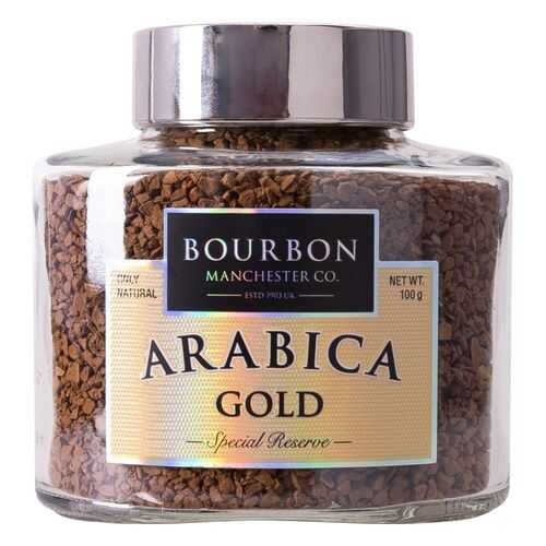 Кофе растворимый Bourbon arabica gold 100 г в Перекресток