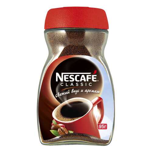 Кофе растворимый Nescafe Classic стеклянная банка 95 г в Перекресток