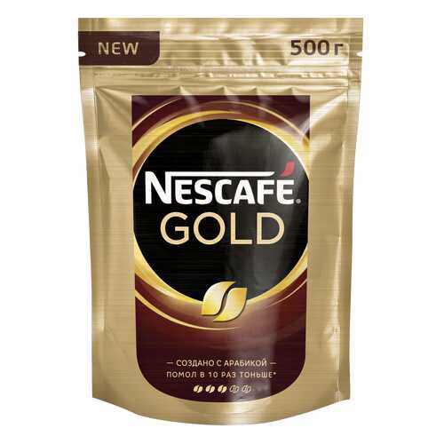 Кофе растворимый Nescafe gold кофе растворимый пакет 500 г в Перекресток