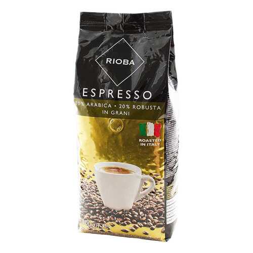 Кофе Rioba espresso натуральный жареный в зернах 1 кг в Перекресток