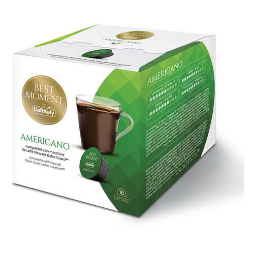 Кофе в капсулах Caffitaly Dolce Gusto Americano, 16 шт в Перекресток