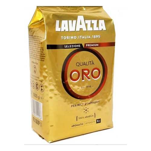 Кофе в зернах Lavazza qualita oro 1000 г в Перекресток