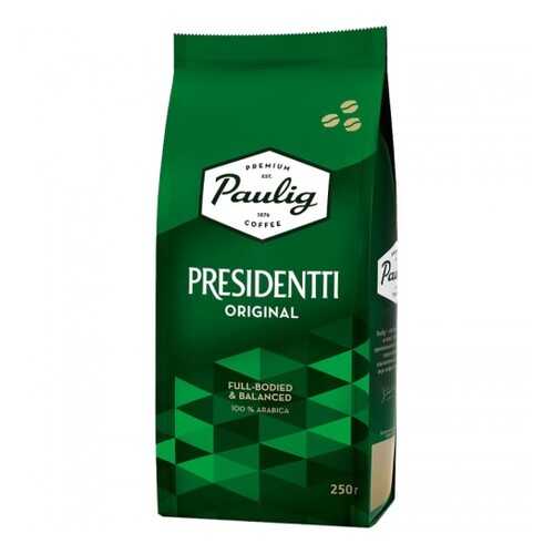 Кофе в зернах Paulig presidentti original 250 г в Перекресток