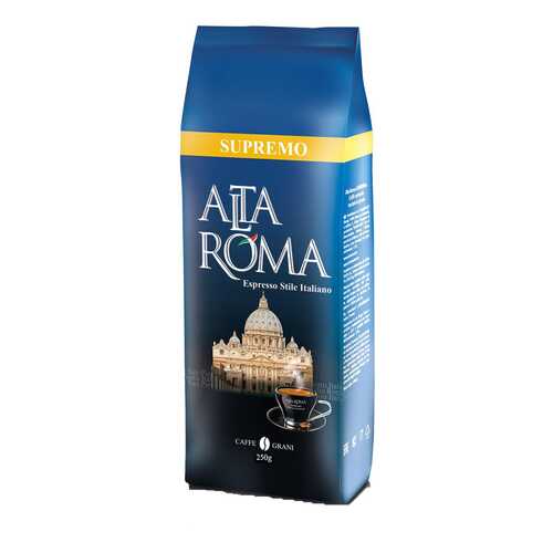 Кофе зерновой Alta Roma супремо 250 г в Перекресток