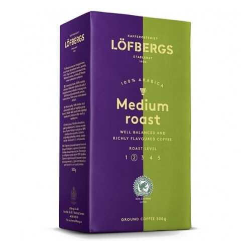 Молотый кофе Lofbergs Medium Roast 500 г в Перекресток