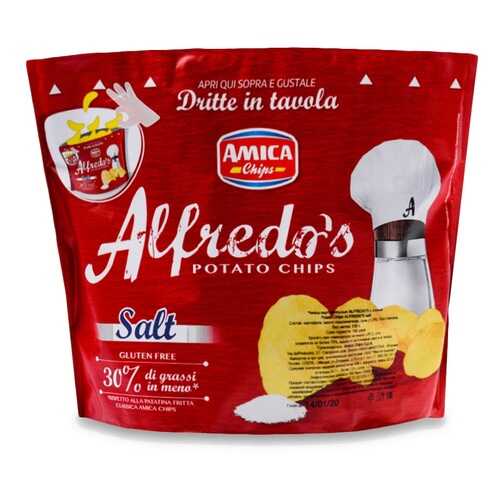 Чипсы картофельные Amica Chips с солью 135г Италия в Перекресток