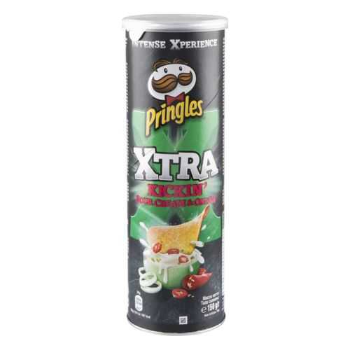 Картофельные чипсы Pringles хtra со вкусом сметаны и лука 150 г в Перекресток