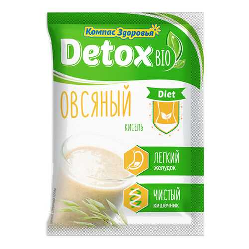 Кисель detox bio Diet Овсяный Компас здоровья 25 г в Перекресток