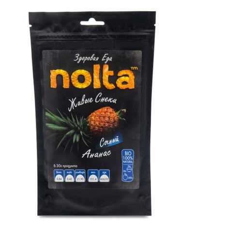 Чипсы фруктовые NOLTA Ананас 30 г Россия в Перекресток