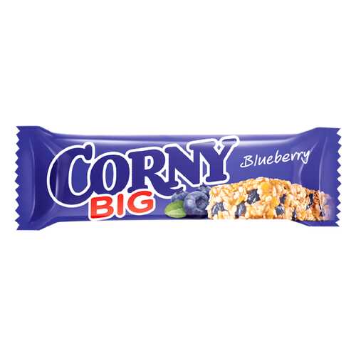 Corny BIG Злаковая полоска с черникой 24 штуки по 40г в Перекресток