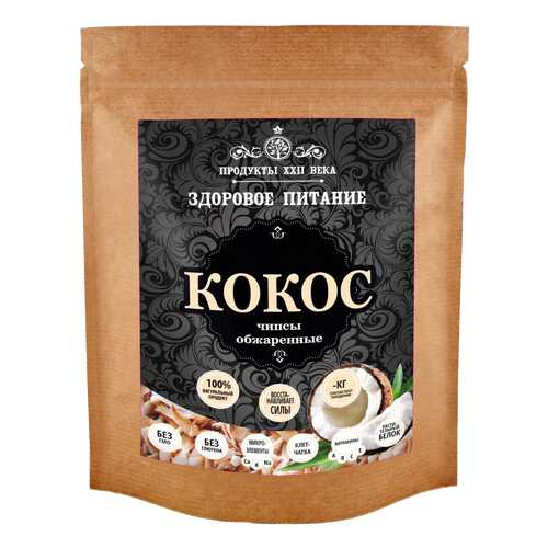 Кокосовые чипсы Продукты XXII века обжаренные 200 г в Перекресток
