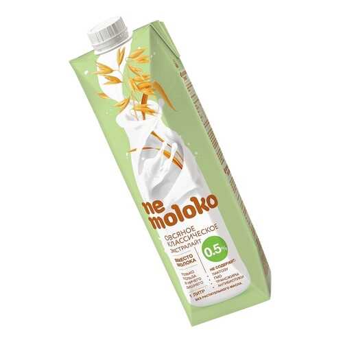 Напиток овсяный Ne moloko Классический Экстра лайт 0.5% 1л в Перекресток