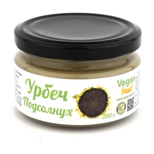 Урбеч Vegan-food из семян подсолнуха 200 г в Перекресток