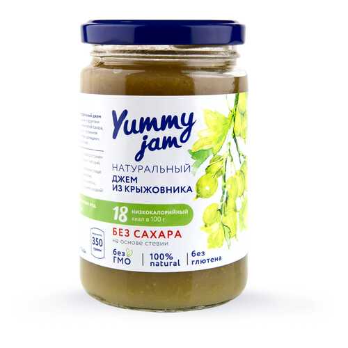 Джем Yummy jam из крыжовника без сахара 350 г в Перекресток