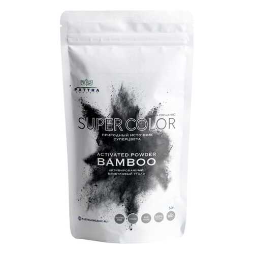 Бамбуковый уголь Pattra Organic Black bamboo 50 г в Перекресток
