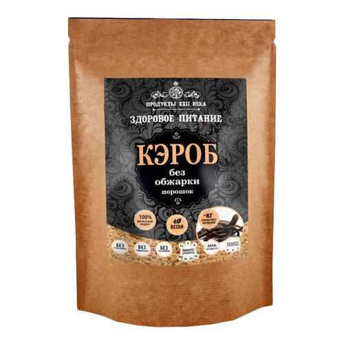 Кэроб порошок Продукты XXII века без обжарки 400 г в Перекресток