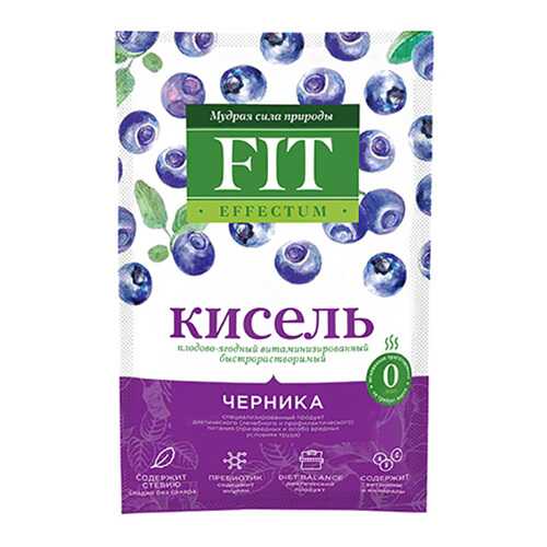 Кисель Fit Parad черника саше в Перекресток