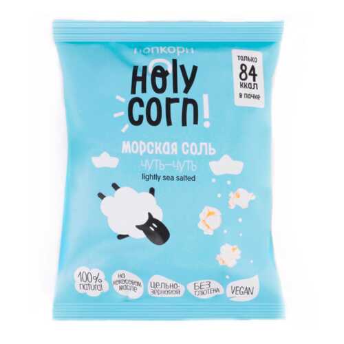Кукуруза воздушная Holy Corn морская соль 20 г в Перекресток