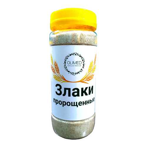 Порошок ростков смесь злаков (пшеница, овес, ячмень, рожь) OLIMED, 300г в Перекресток