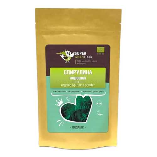 Спирулина Super Green Food порошок 200 г в Перекресток