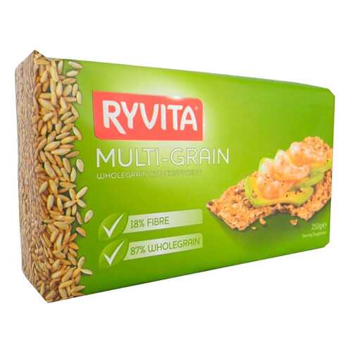 Хлебцы Ryvita Многозерновые из цельного зерна multi-grain 12 штук в Перекресток