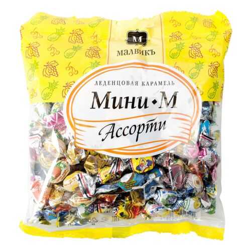Карамель мини-м Малвикъ ассорти 180 г в Перекресток