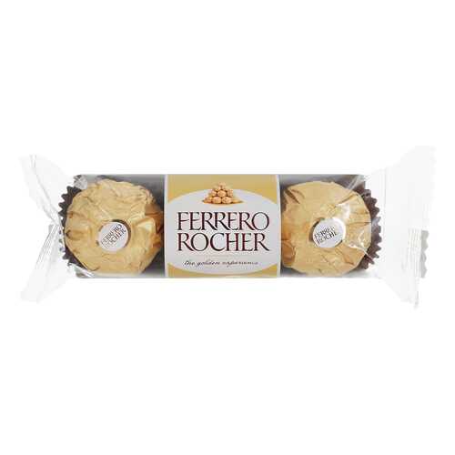 Конфеты Ferrero Rocher шоколадные хрустящие 37.5 г в Перекресток