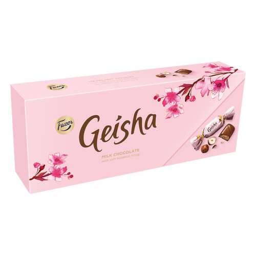 Конфеты Geisha из молочного шоколада с начинкой из тертого ореха 270 г в Перекресток