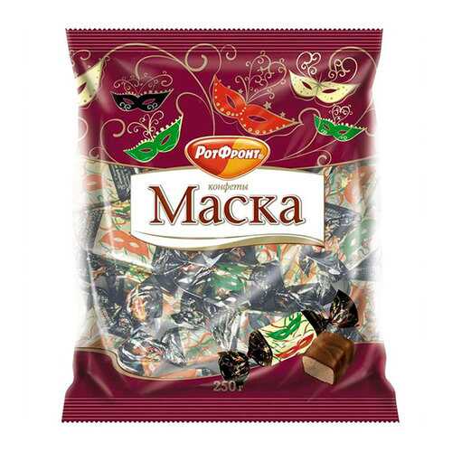 Конфеты Рот Фронт маска 250 г в Перекресток