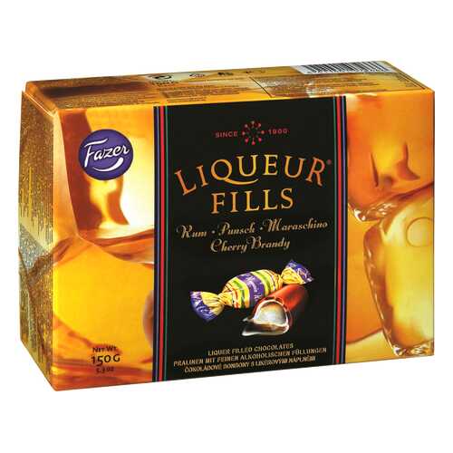 Конфеты шоколадные Liqueur Fills с ликером 150 г в Перекресток