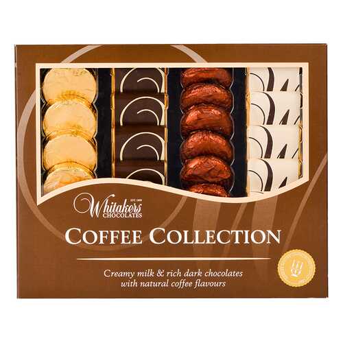 Набор шоколадных конфет Whitakers Chocolates кофейная коллекция 200 г в Перекресток