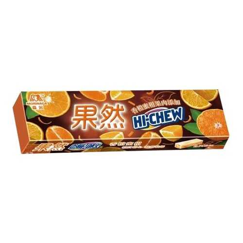 Жевательные конфеты Morinaga Hi-chew апельсин-мандарин 50 г в Перекресток