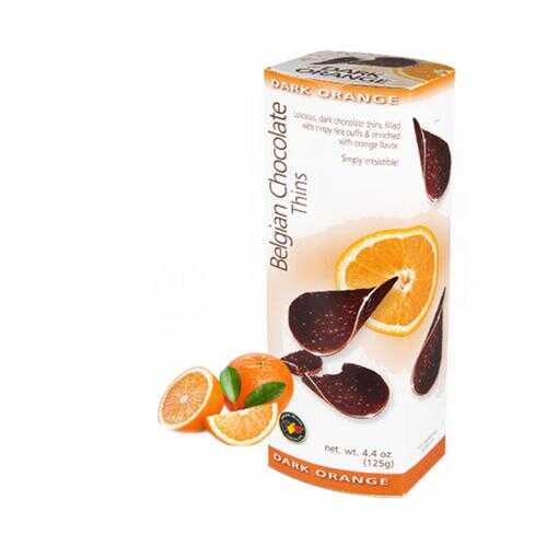 Шоколад BELGIAN CHOCOLATE Thins Orange 80г в Перекресток